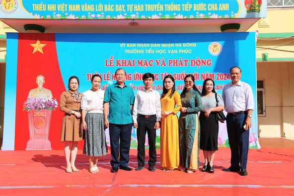 ​LỄ KHAI MẠC "TUẦN LỄ HƯỞNG ỨNG HỌC TẬP SUỐT ĐỜI" NĂM 2024 TẠI QUẬN HÀ ĐÔNG