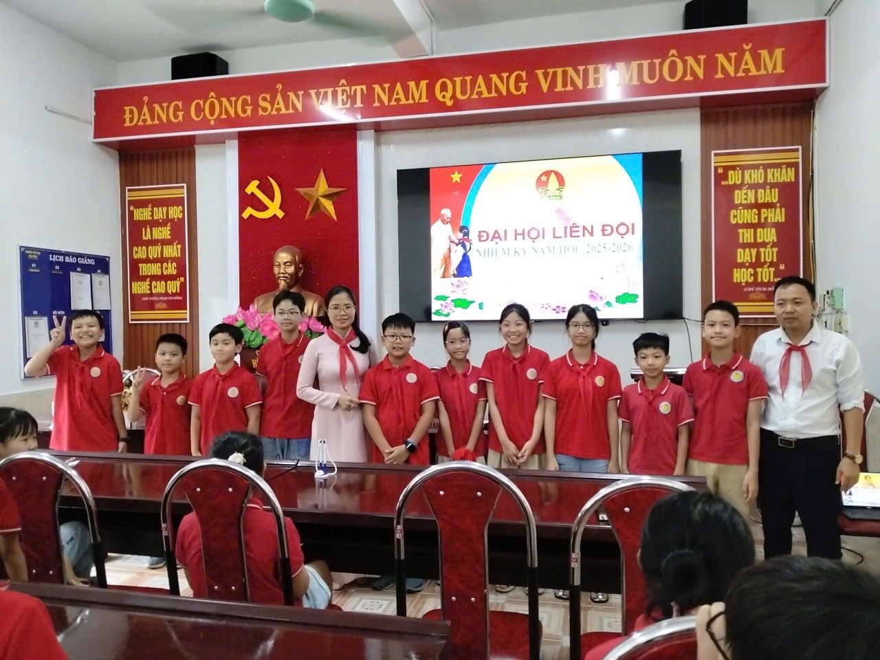ĐẠI HỘI LIÊN ĐỘI TRƯỜNG TIỂU HỌC VẠN PHÚC NHIỆM KỲ 2025 – 2026